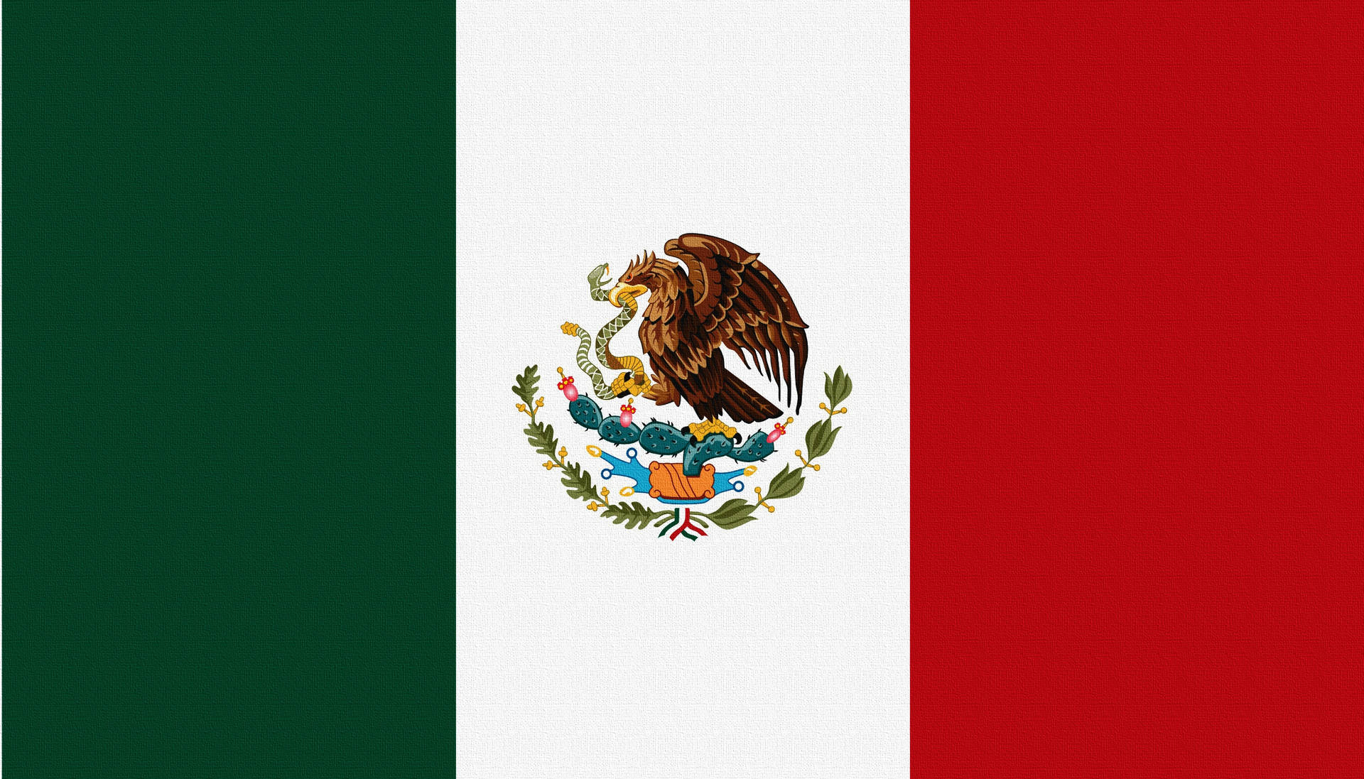 Hd National Flag Of Mexico