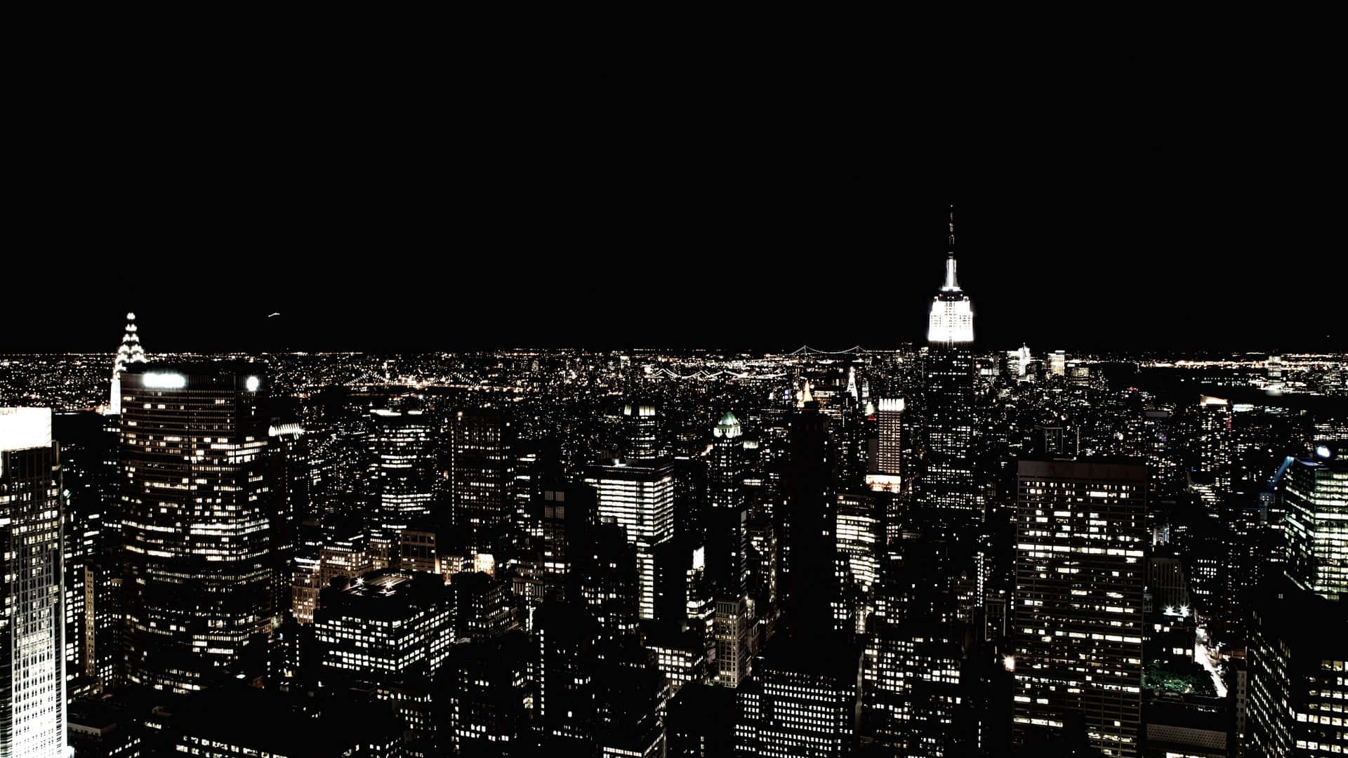 Hintergrundbildder Nachtansicht Von Hd New York