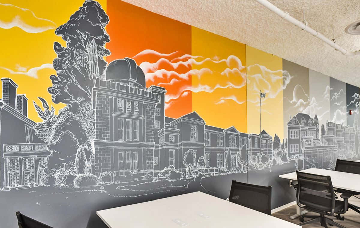 A modern take on the traditional office environment."