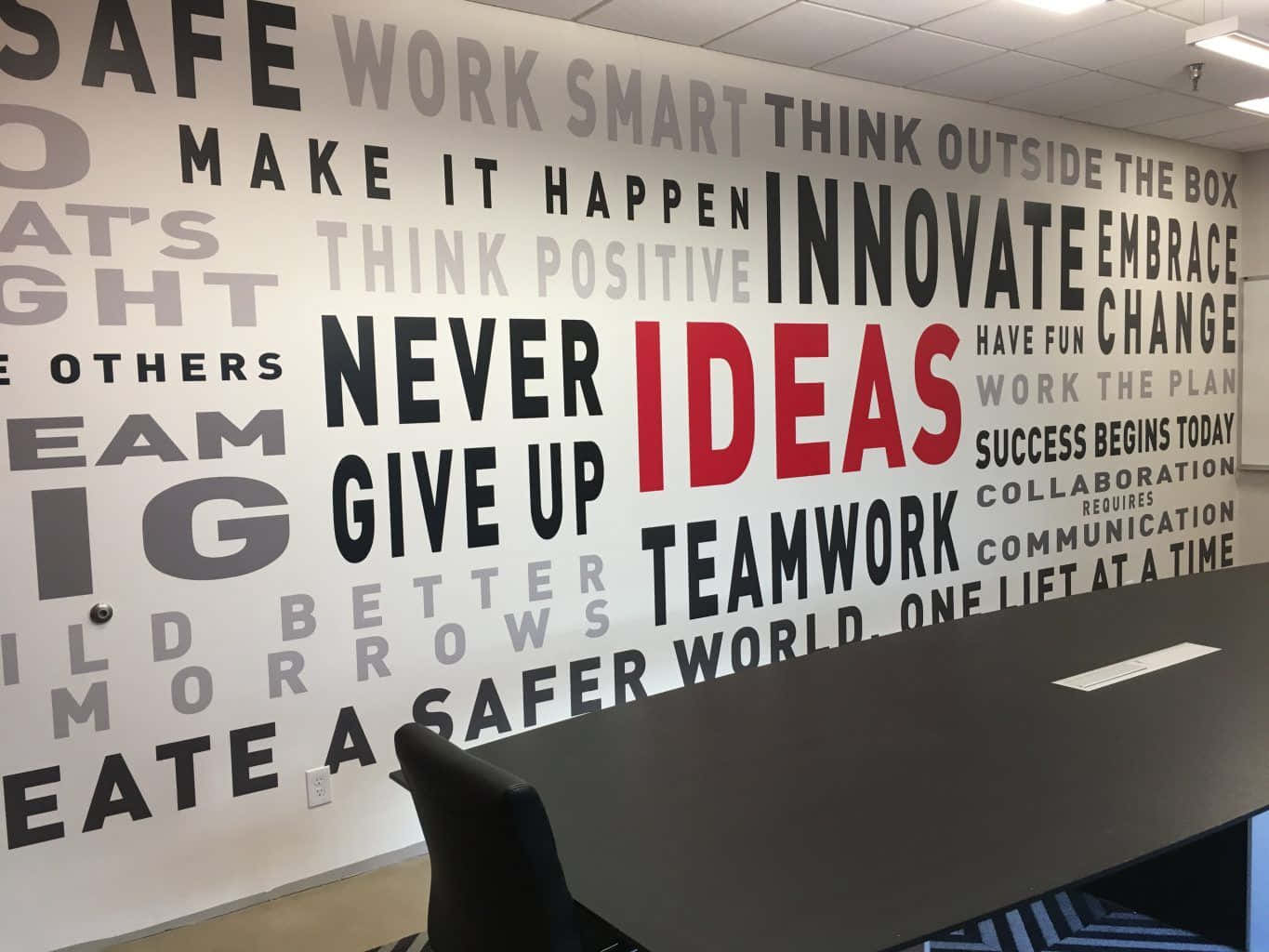 HD Office Background Motivational Words