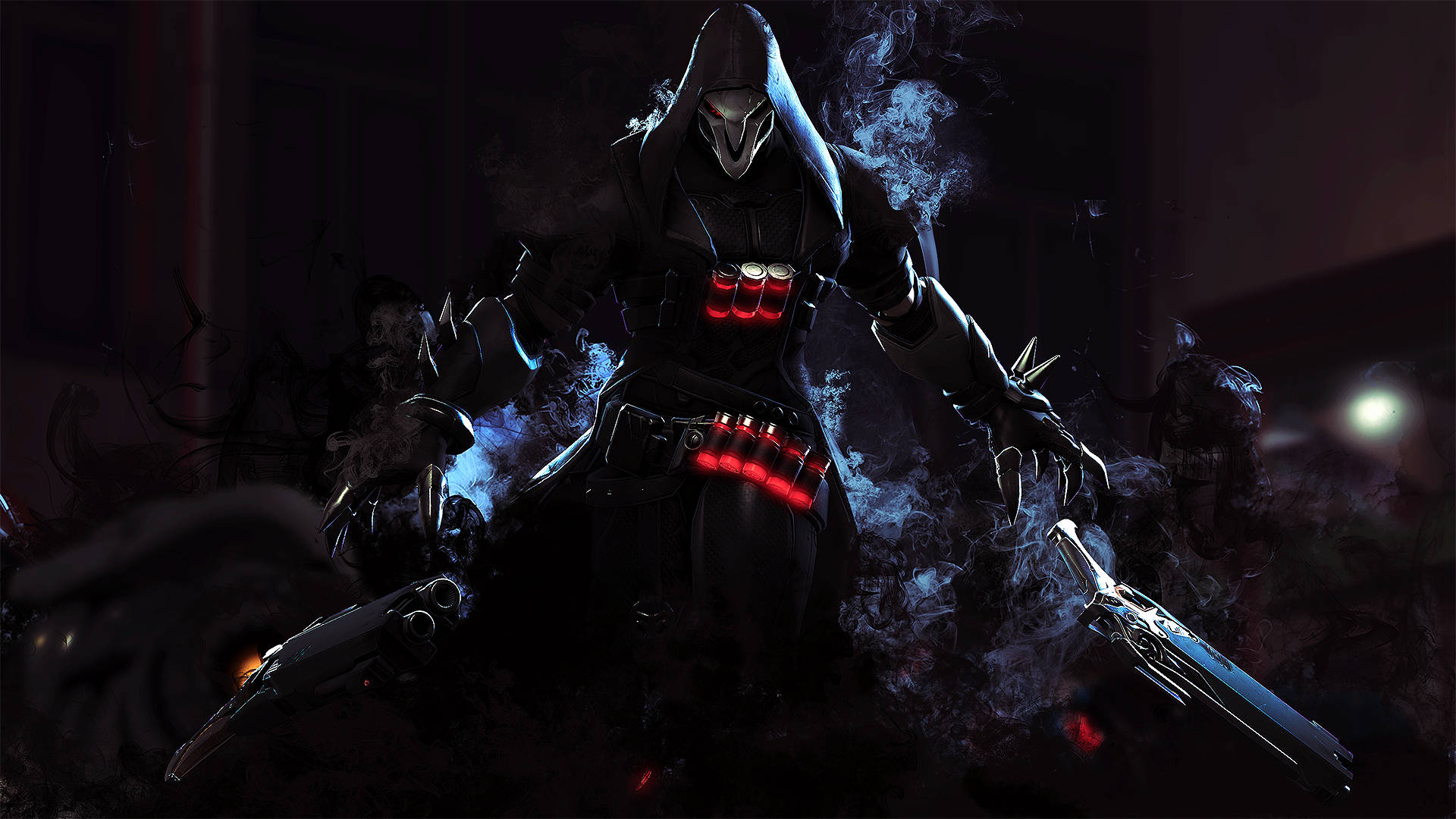 Join The Fray with Reaper, the ultimate vigilante! Wallpaper