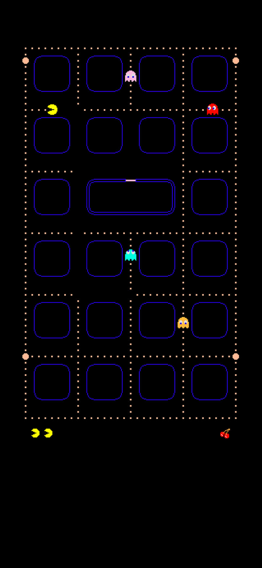Test Your Skills and Play Pacman Today! Wallpaper
