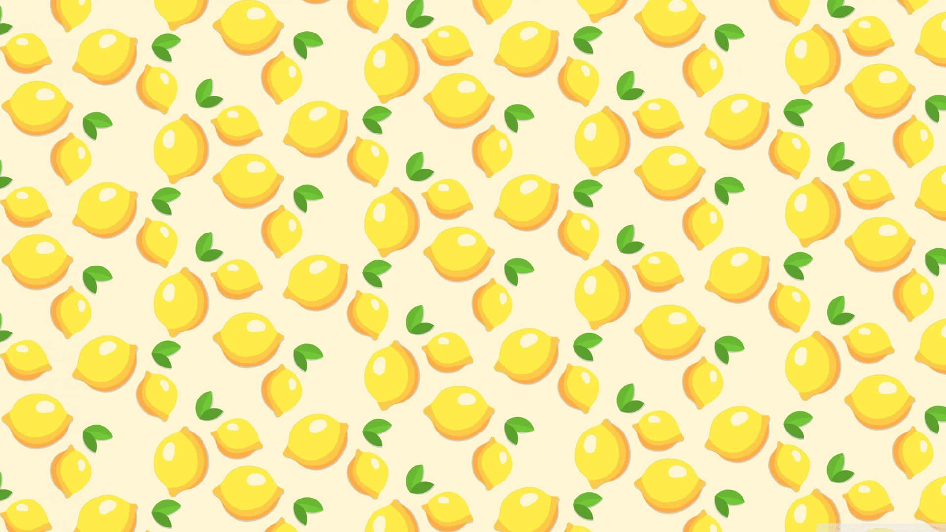 HD Pattern Lemons Wallpaper