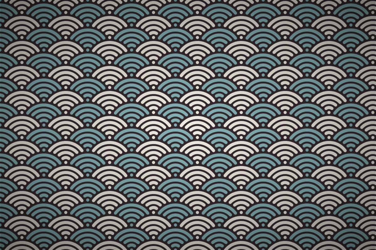 HD Pattern Waves Wallpaper
