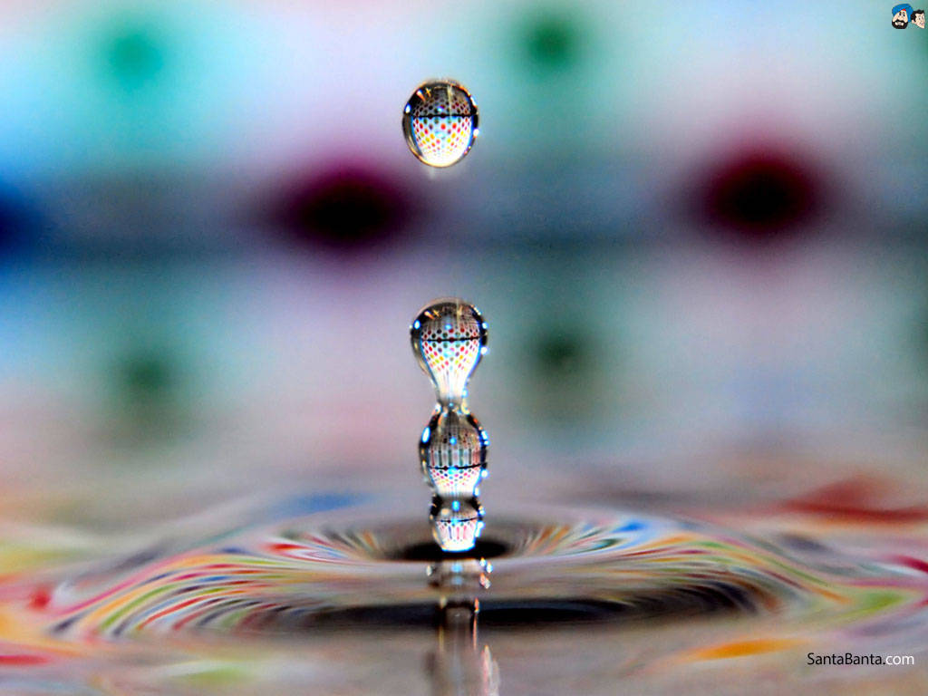 Hd Photography Of Water Droplets