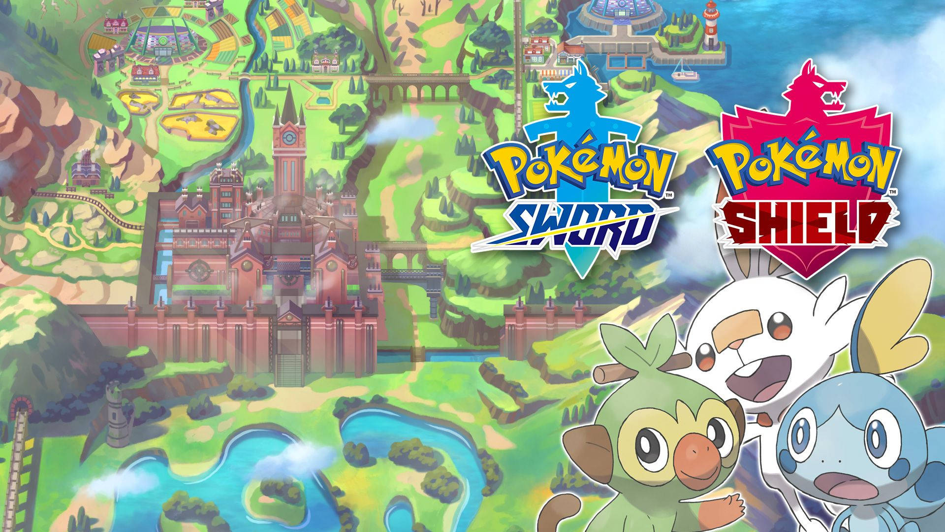 Play The All-New Adventure Of Pokemon Sword And Shield Wallpaper