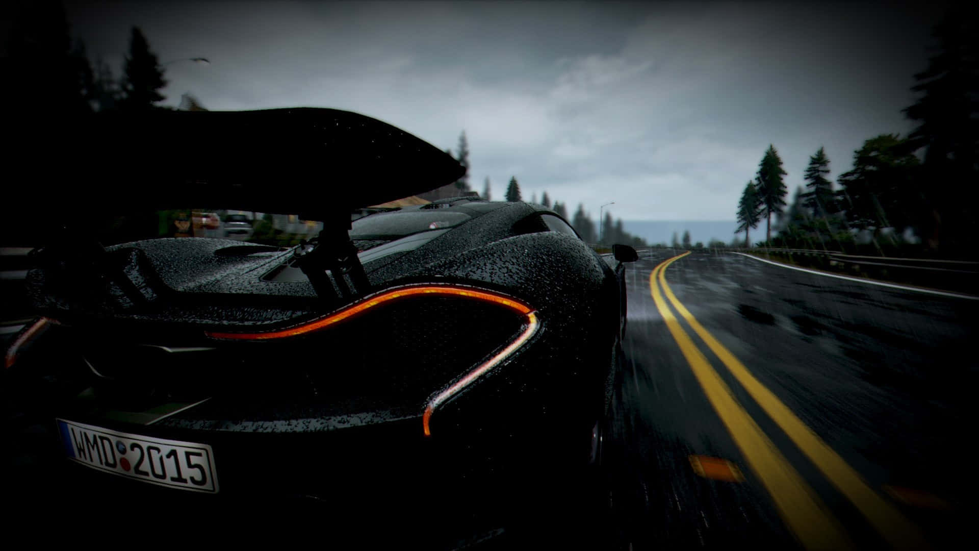 Hd Project Cars Mclaren P1 Road Background