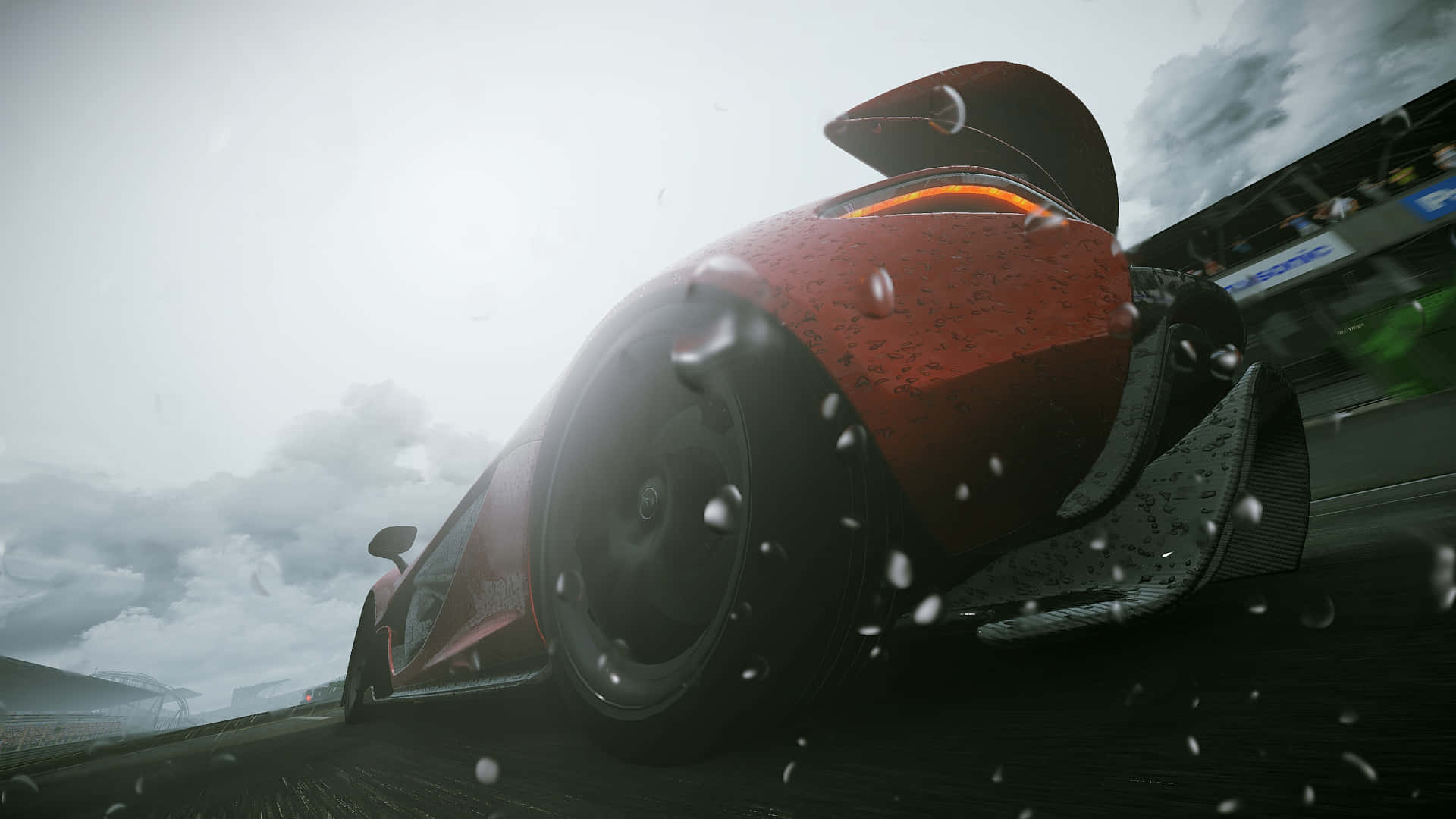 Hd Project Cars Red Super McLaren P1 Background