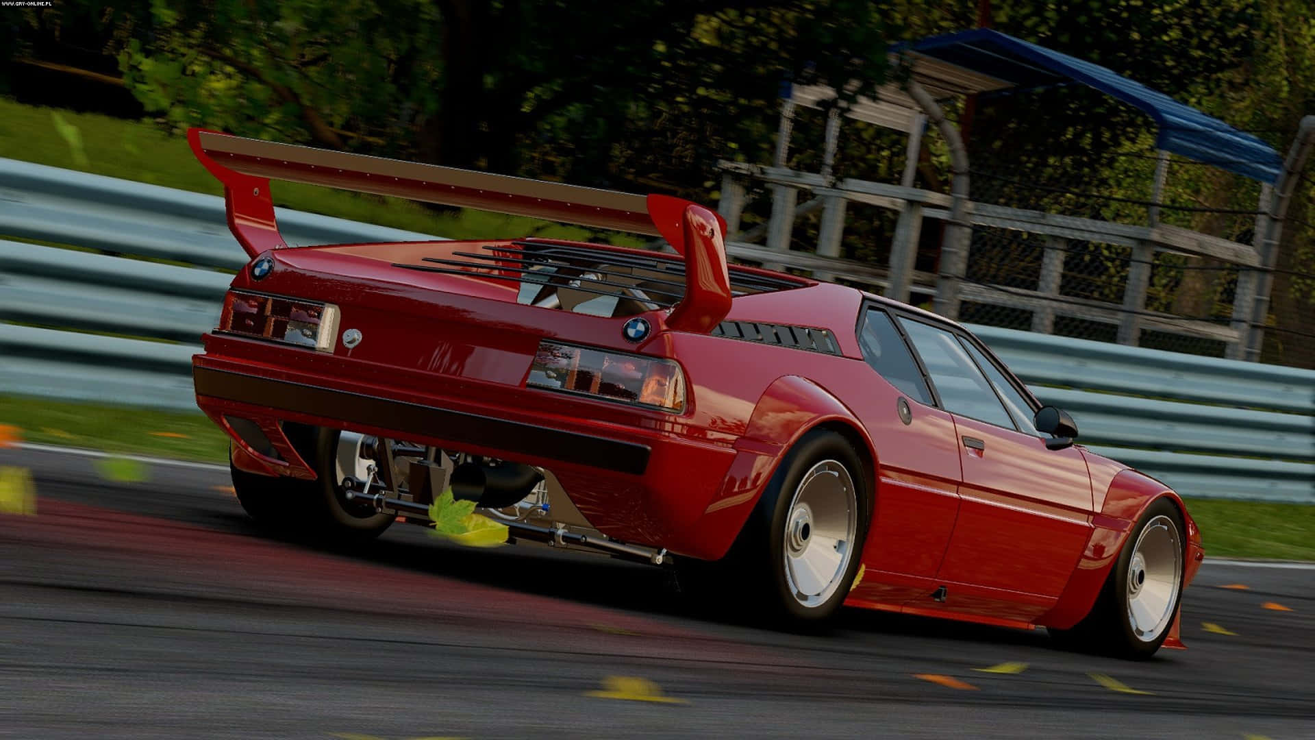 Hd Project Cars Red Bmw M1 Background