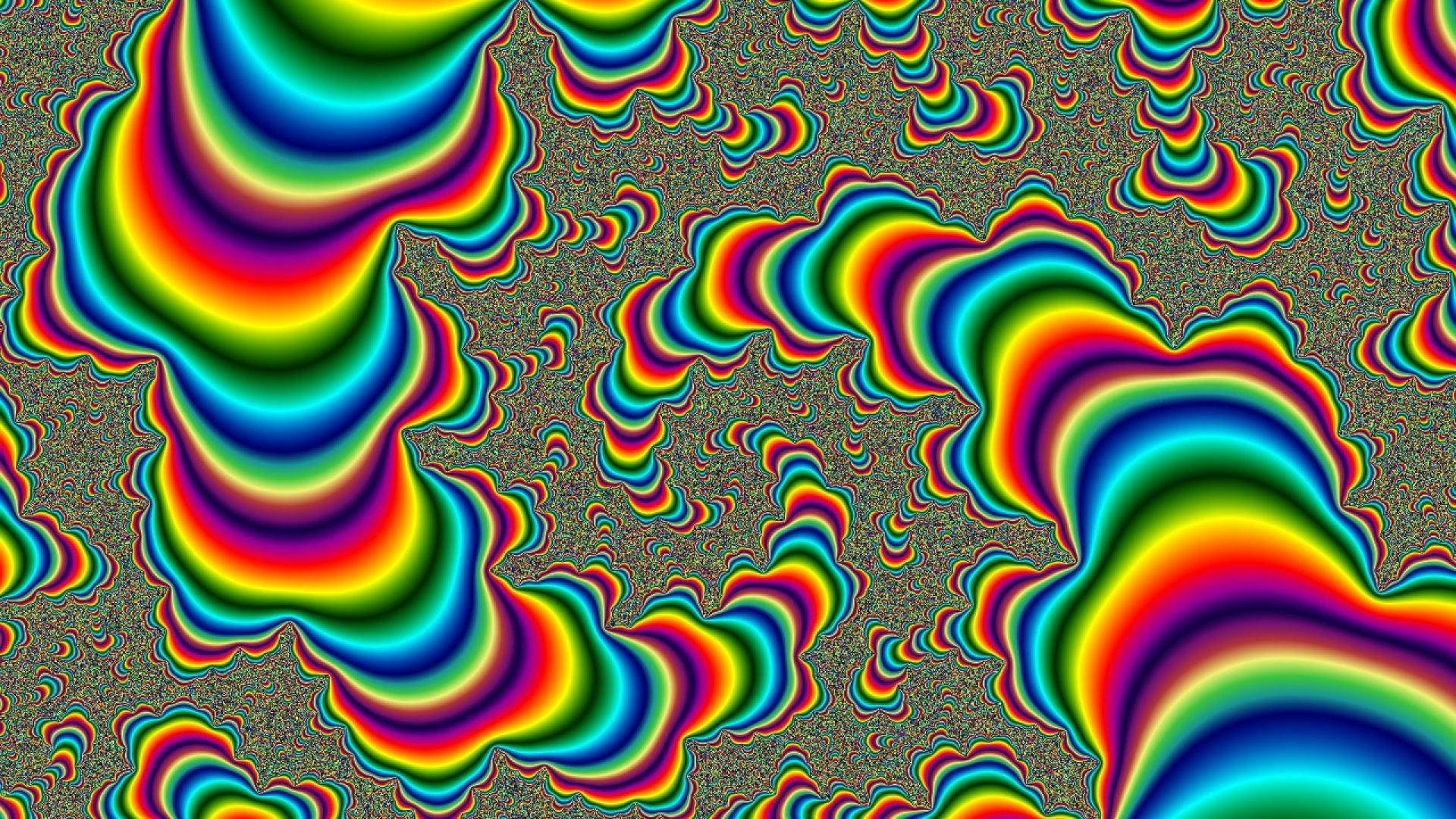 Hd Psychedelic Worms Wallpaper