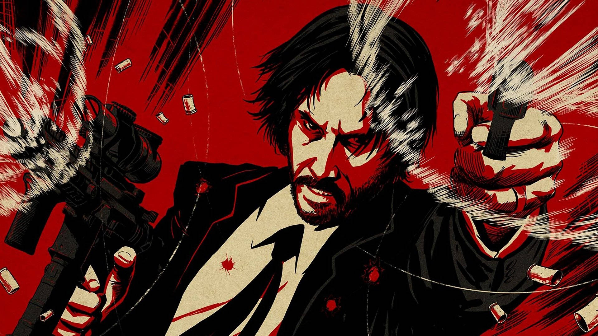 John Wick is never one to be forgotten. Wallpaper