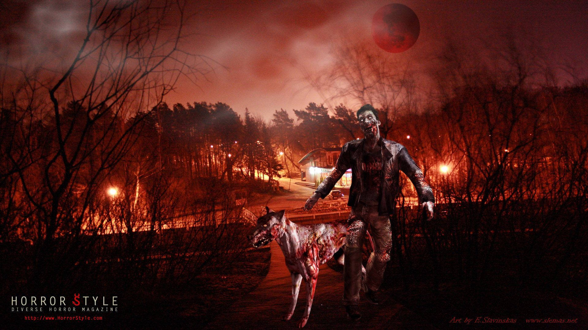Hd Resident Evil Zombie And Dog