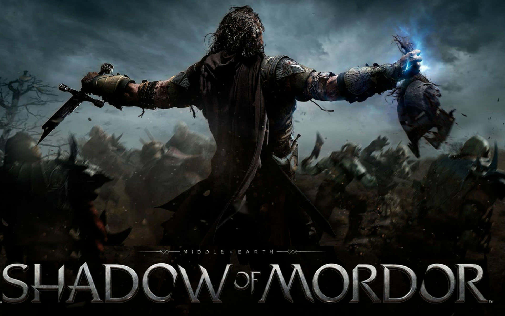 Hd Shadow Of Mordor Sword Head Background
