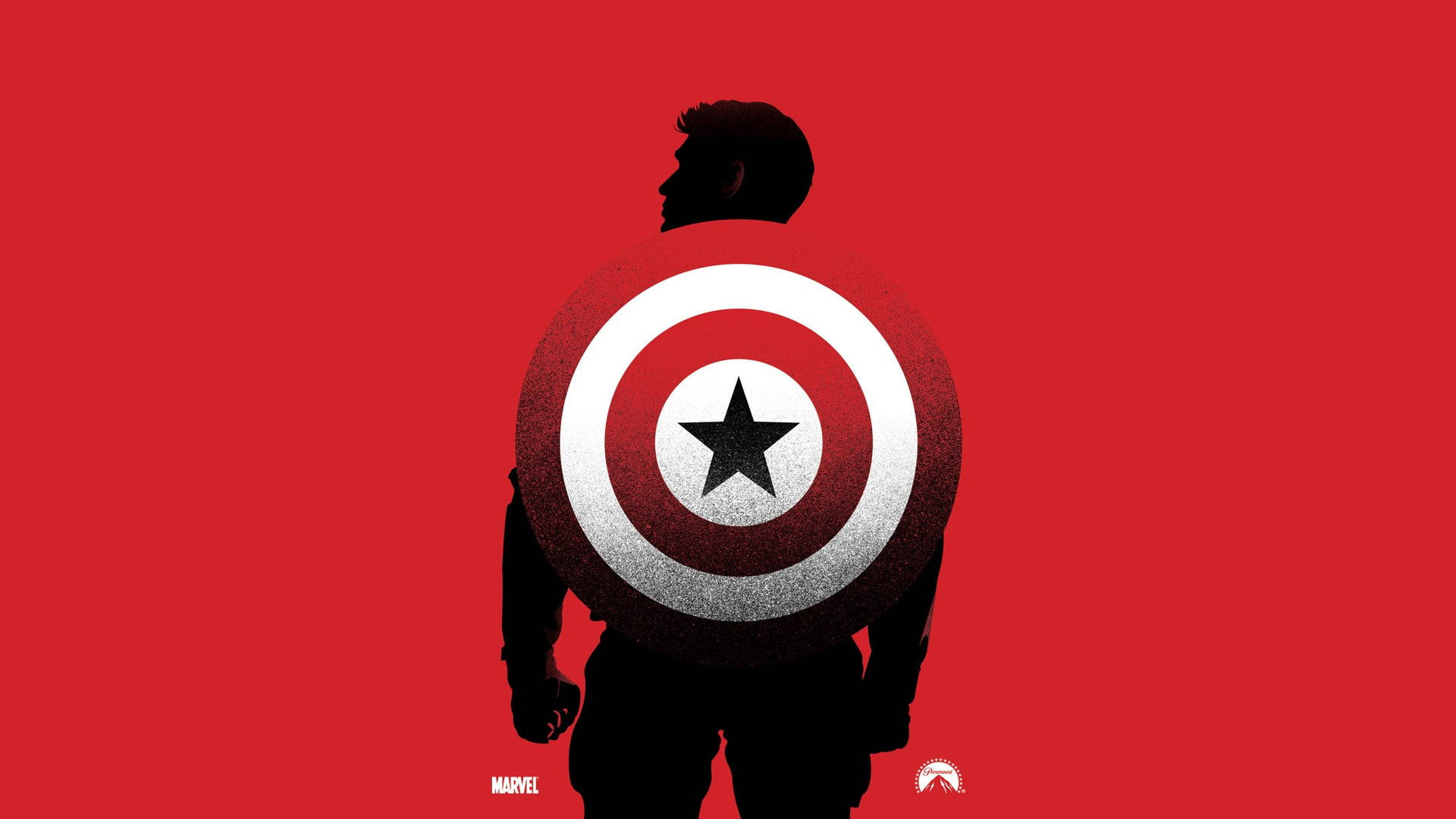 Hd Superhero Captain America Silhouette Wallpaper