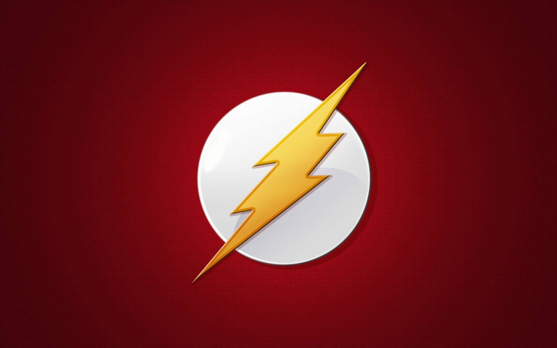 Hd Superhero The Flash Logo Wallpaper