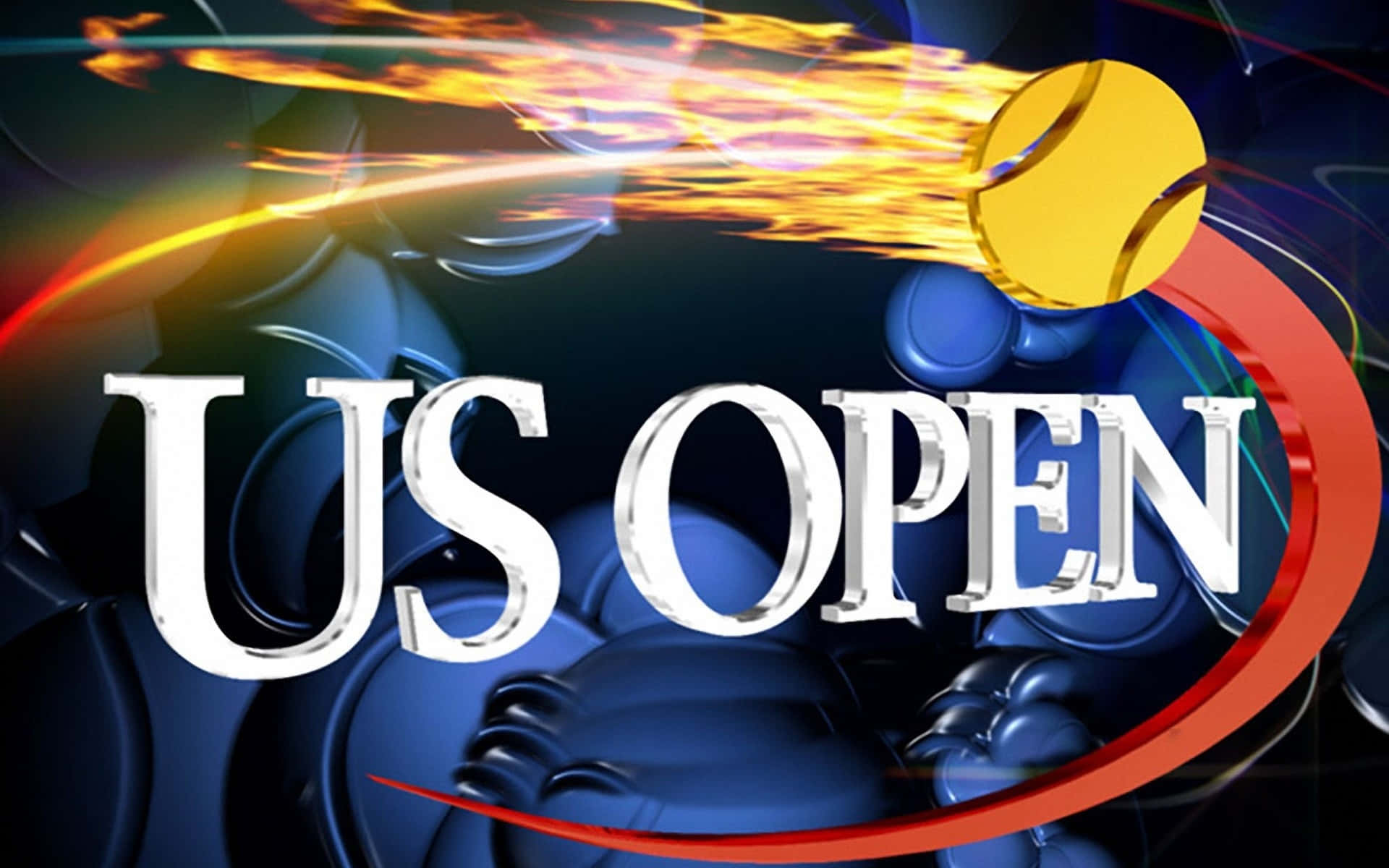 HD US Open Tennis Tournament Poster Background