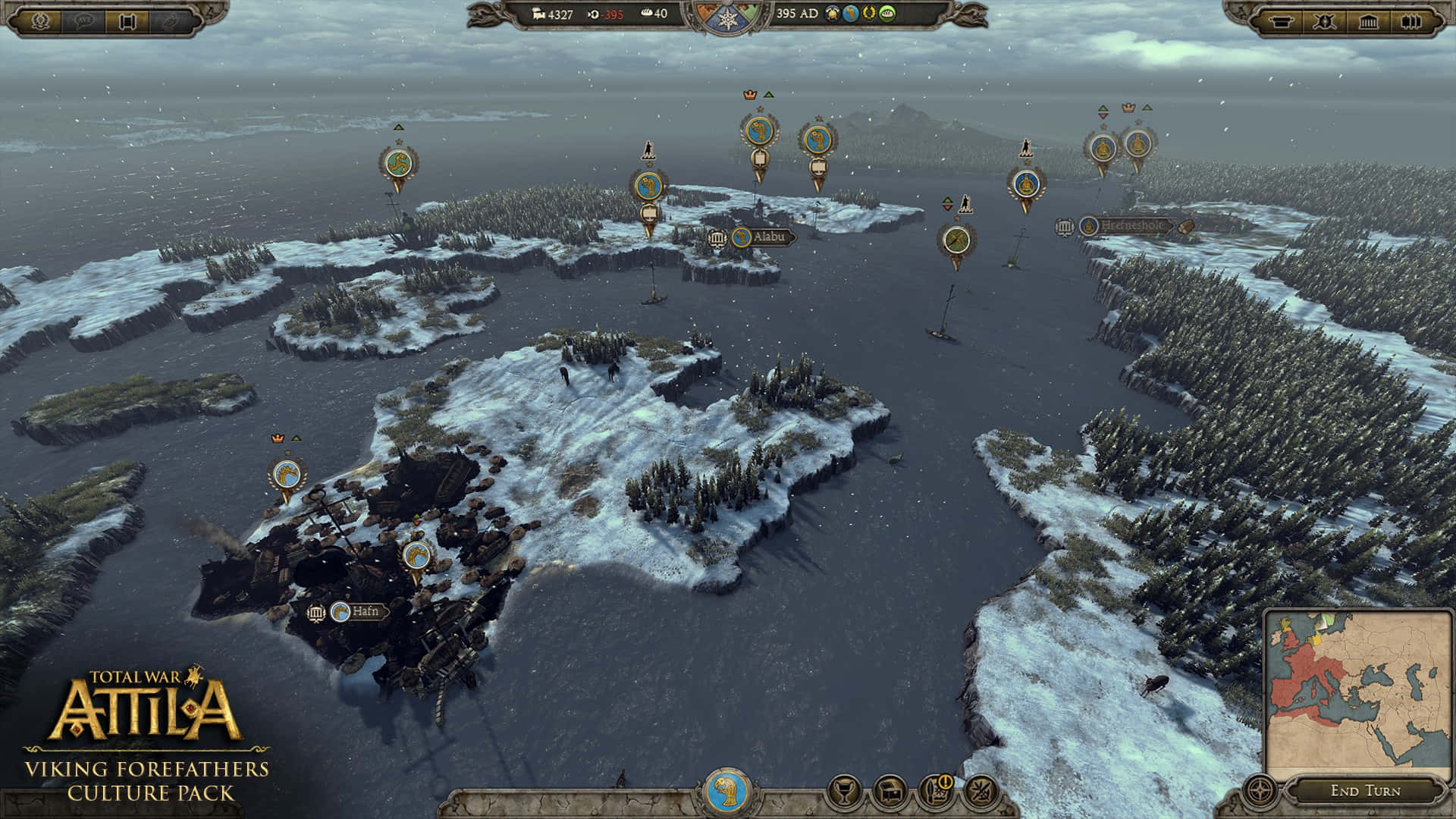 A Screenshot Of A Game With A Map And A Ship