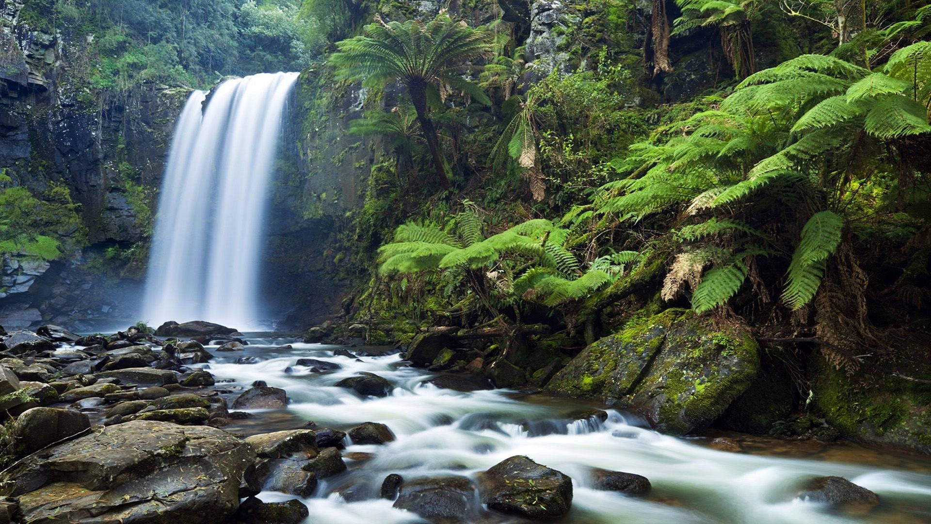 Cascadahd, Hopetoun Falls En Australia Fondo de pantalla