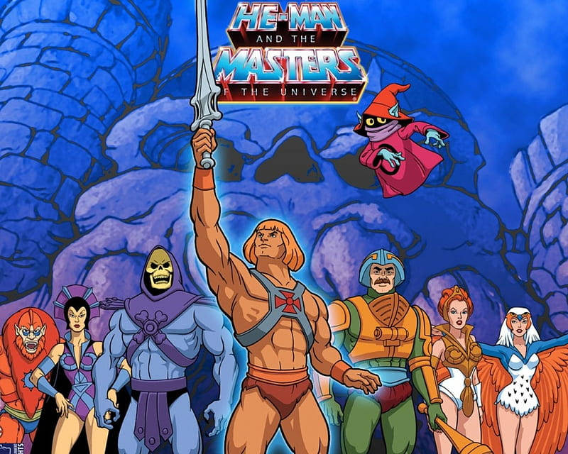 Dibujosanimados De He-man Y Los Amos Del Universo. Fondo de pantalla