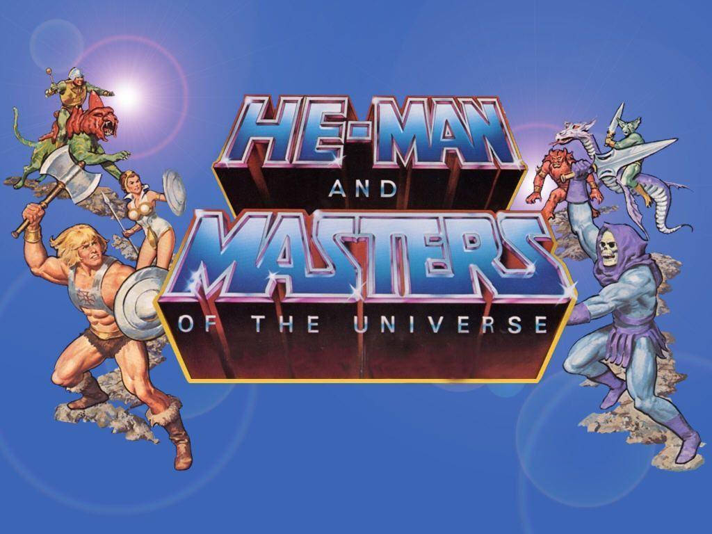 He-man And The Masters Of The Universe Logo Wallpaper