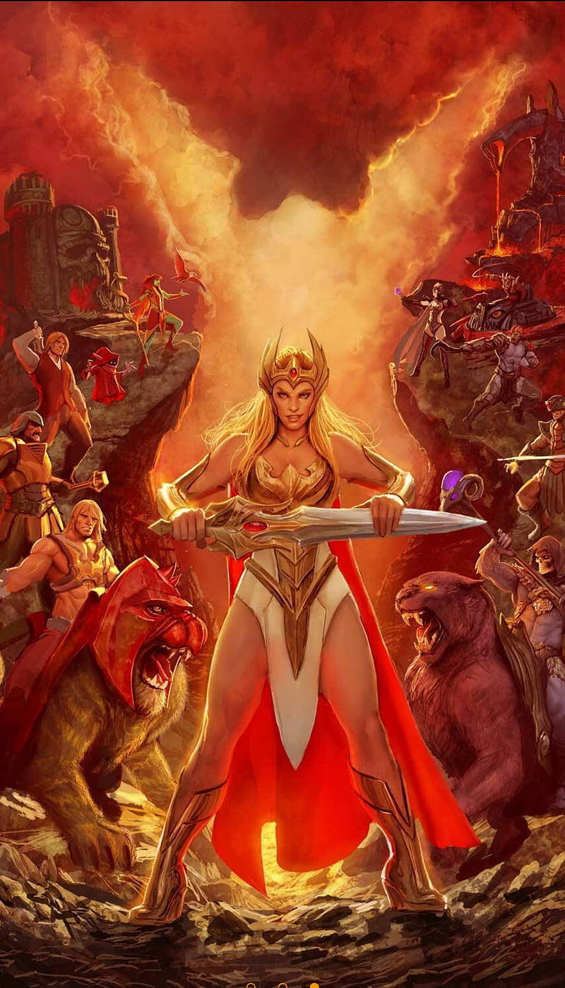 He-man And The Masters Of The Universe She-ra Wallpaper