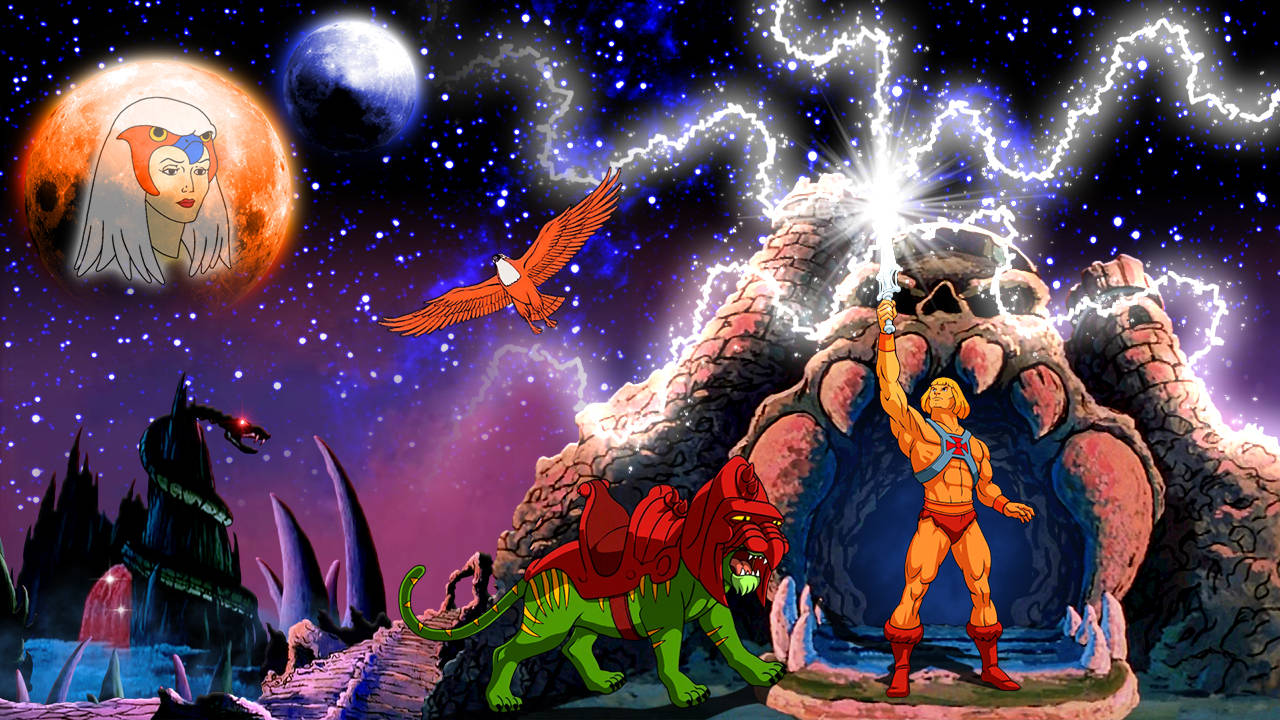 He-Man og de Mestre i Universet de Magt af Grayskull Wallpaper Wallpaper