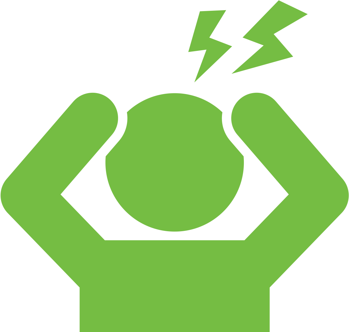 Headache Symbol Illustration PNG