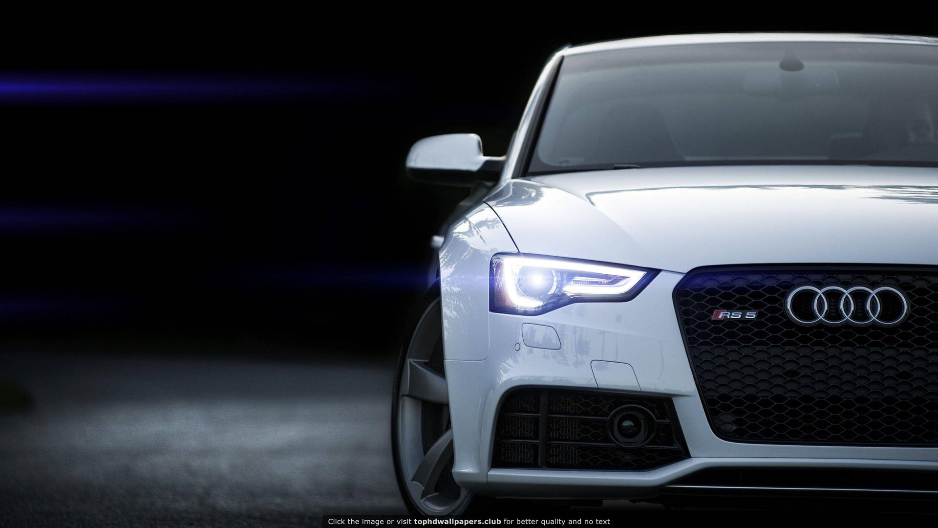 Huvudstrålkastarepå 2014 Audi Rs 5 Wallpaper