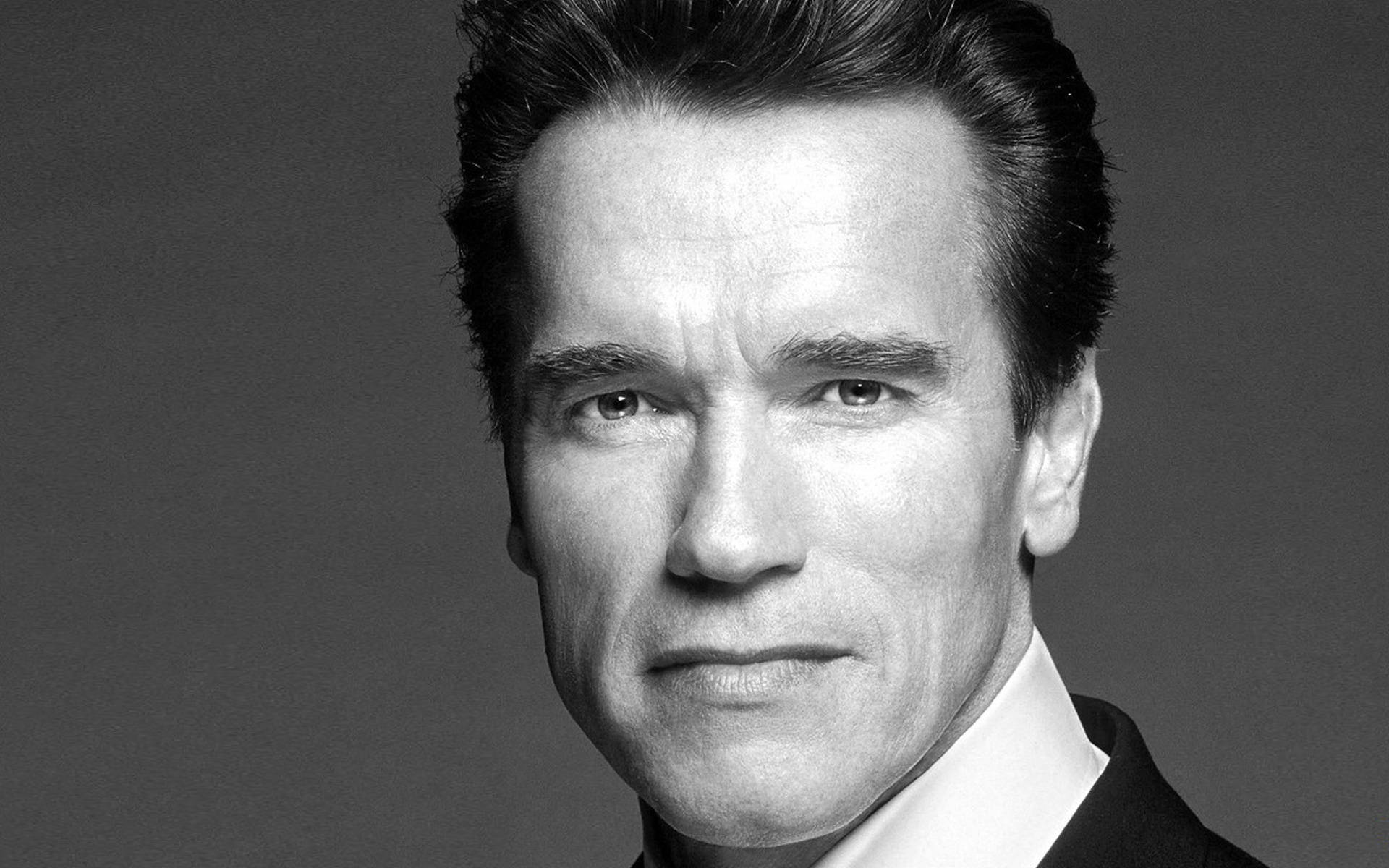 Headshot Photo Of Arnold Schwarzenegger Background