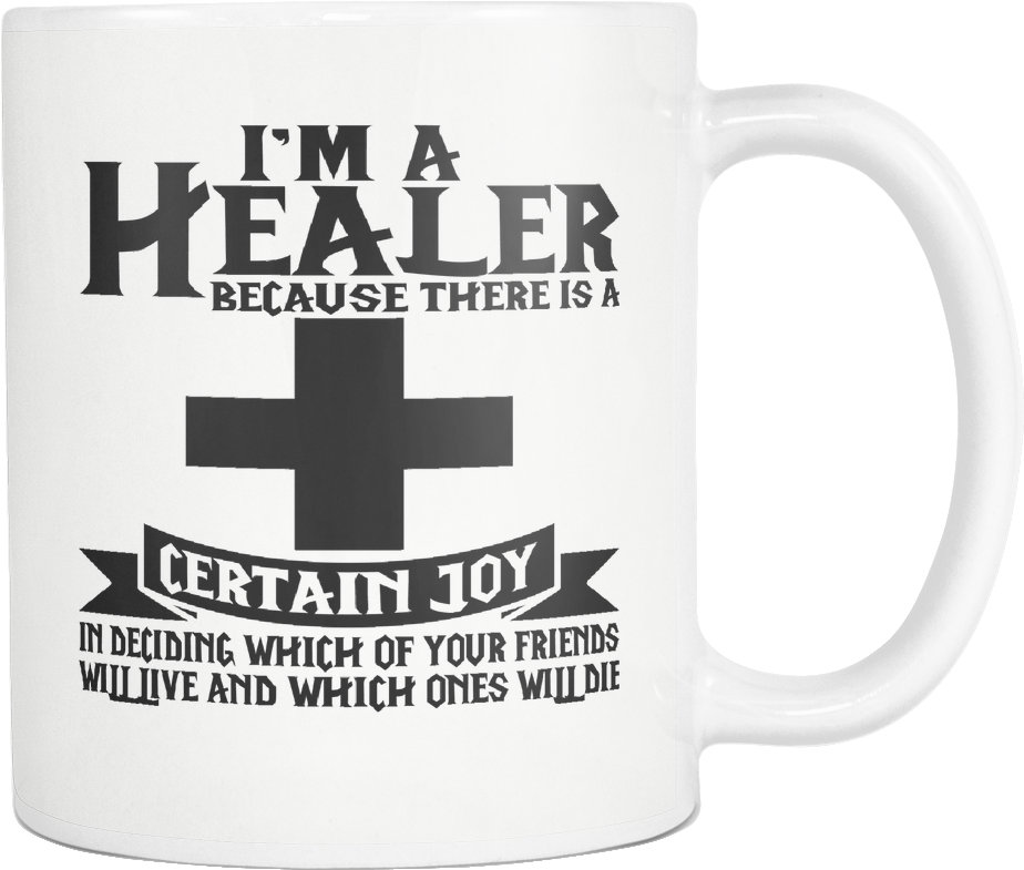 Healer Joy Mug Print PNG