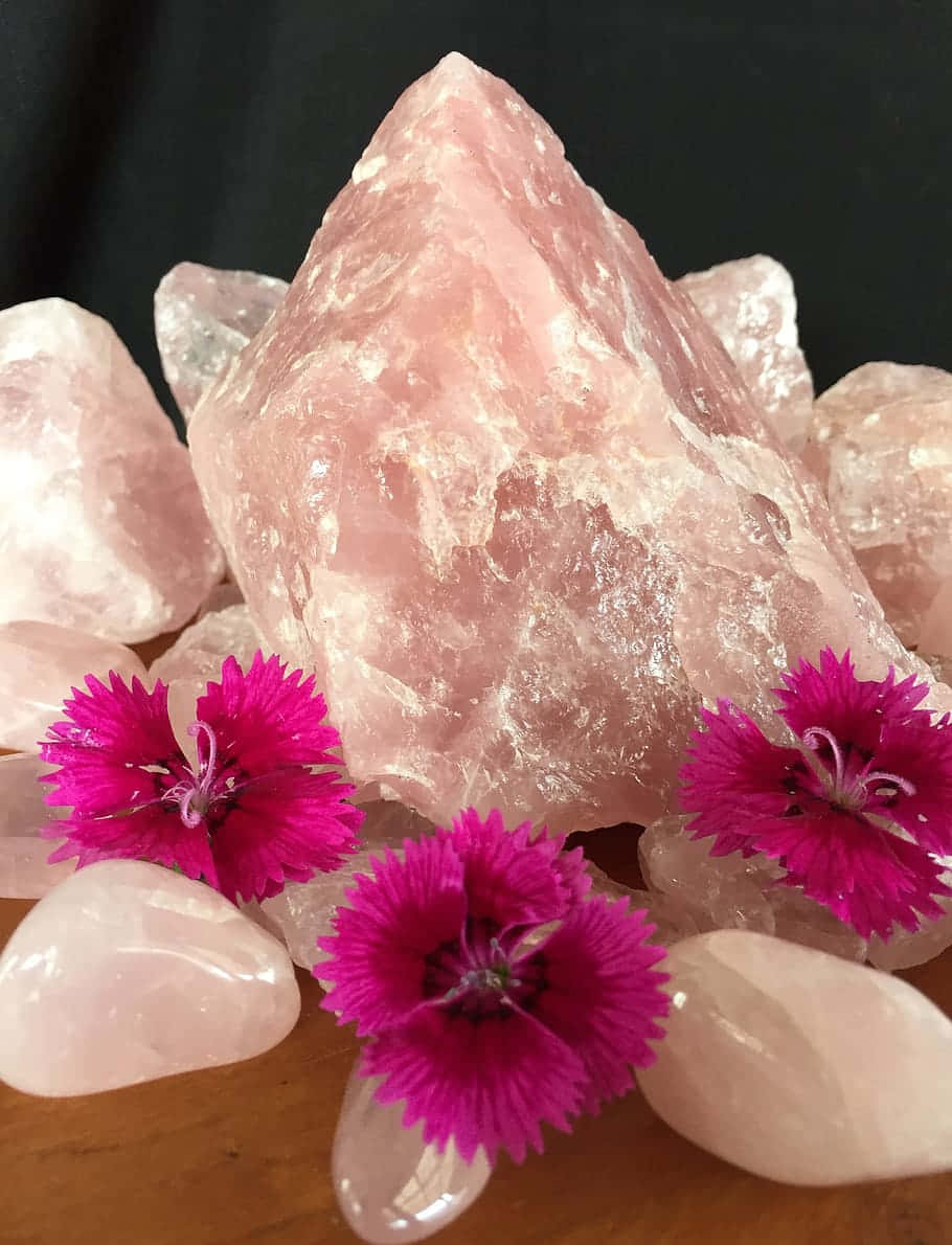Experience the Power of Healing Crystals Today" Wallpaper