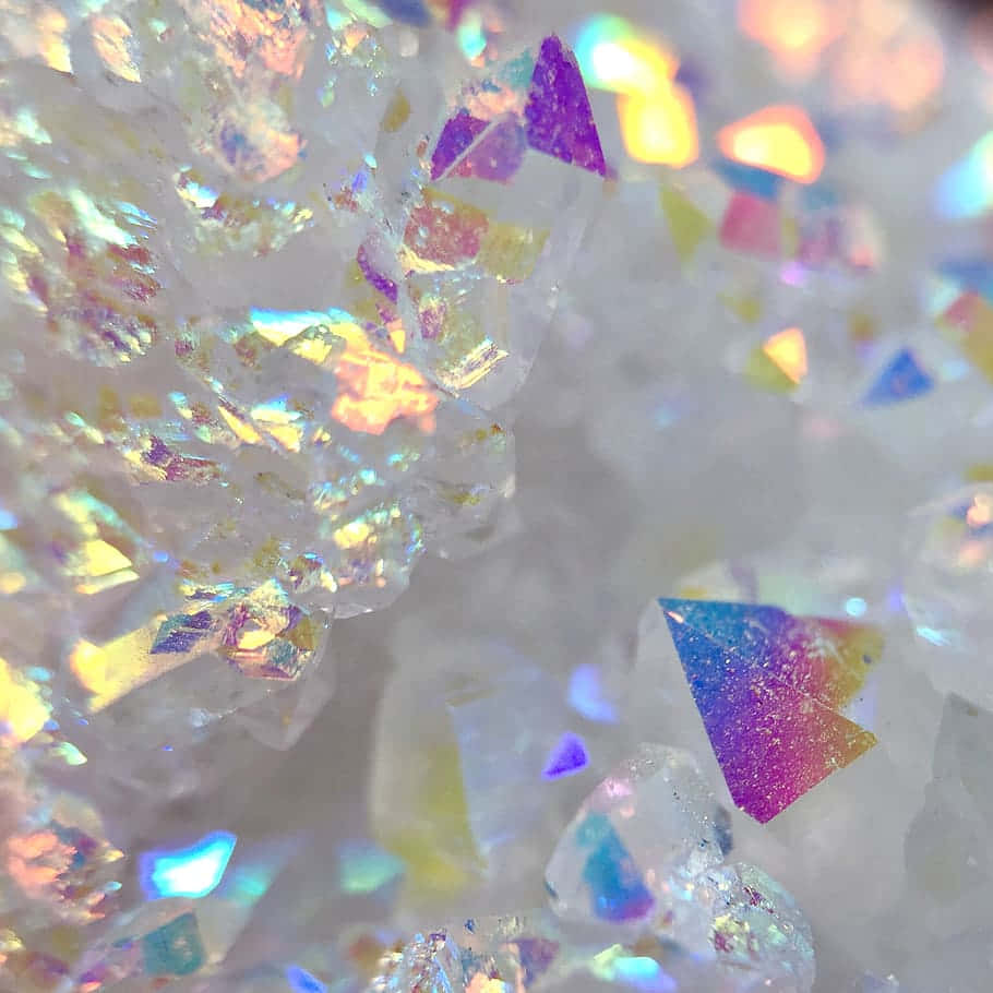 Harness the power of healing crystals to manifest your dreams. Wallpaper