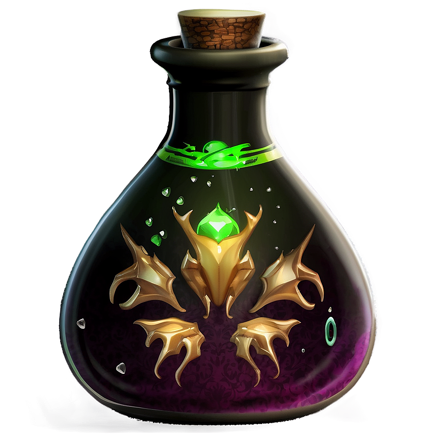 Healing Potion Bottle Png Xir PNG