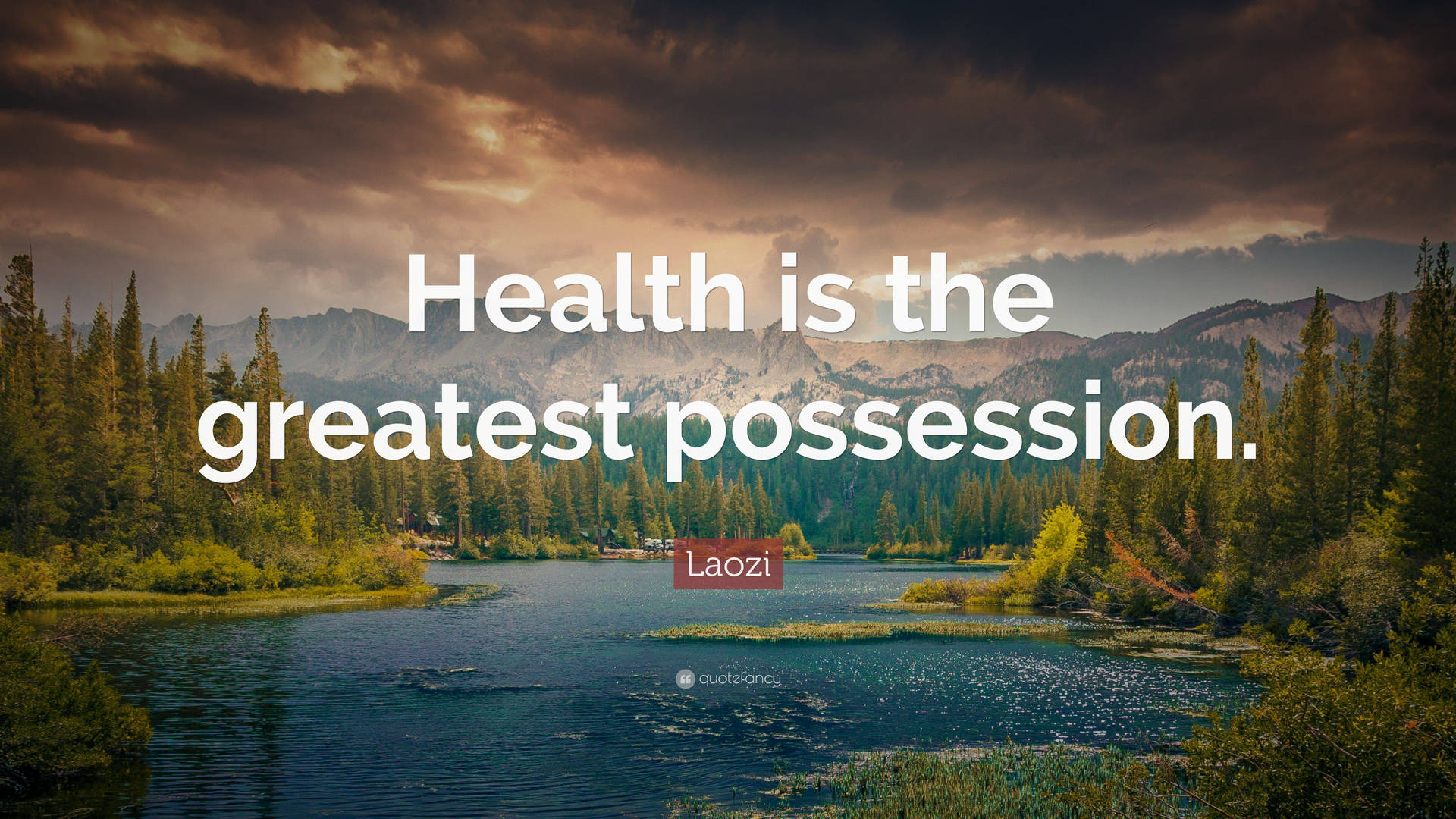 Sundhed er den største ejendom Quote Wallpaper Wallpaper