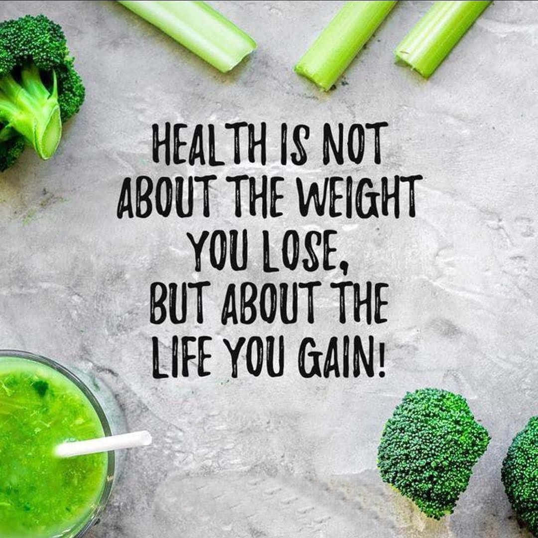 Health Over Weight Inspirational Quote Wallpaper
