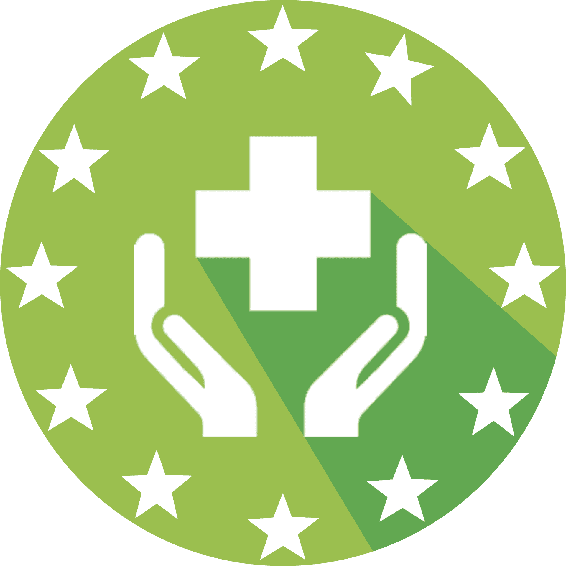 Healthcare Symbol Green Circle PNG