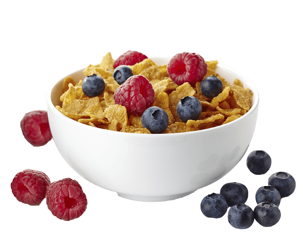 Healthy Breakfast Cerealwith Berries PNG