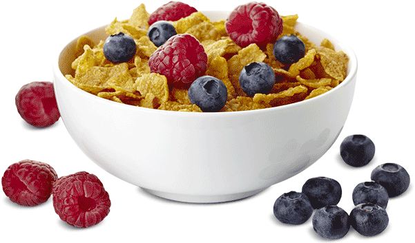 Healthy Breakfast Cerealwith Berries PNG