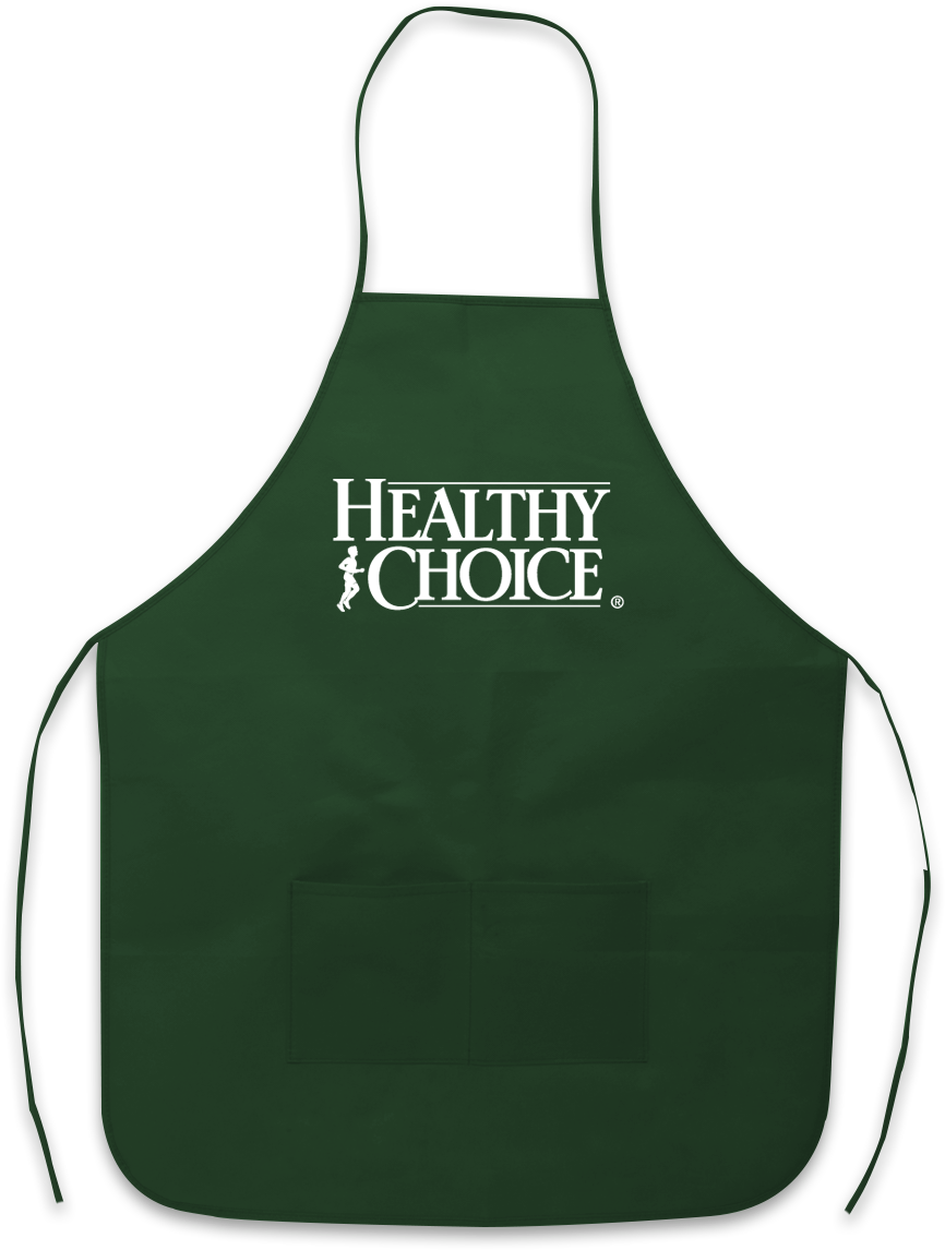 Healthy Choice Green Apron PNG