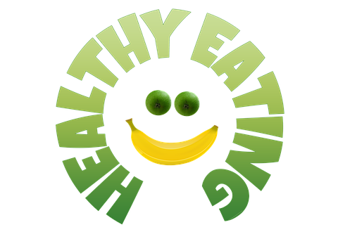 Healthy Eating Smile Graphic PNG