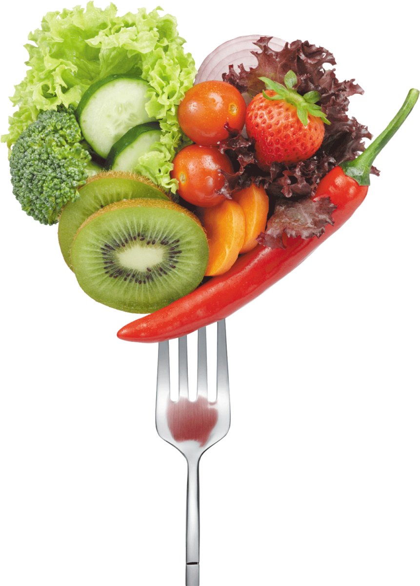 Healthy Food Balanced Diet Fork PNG