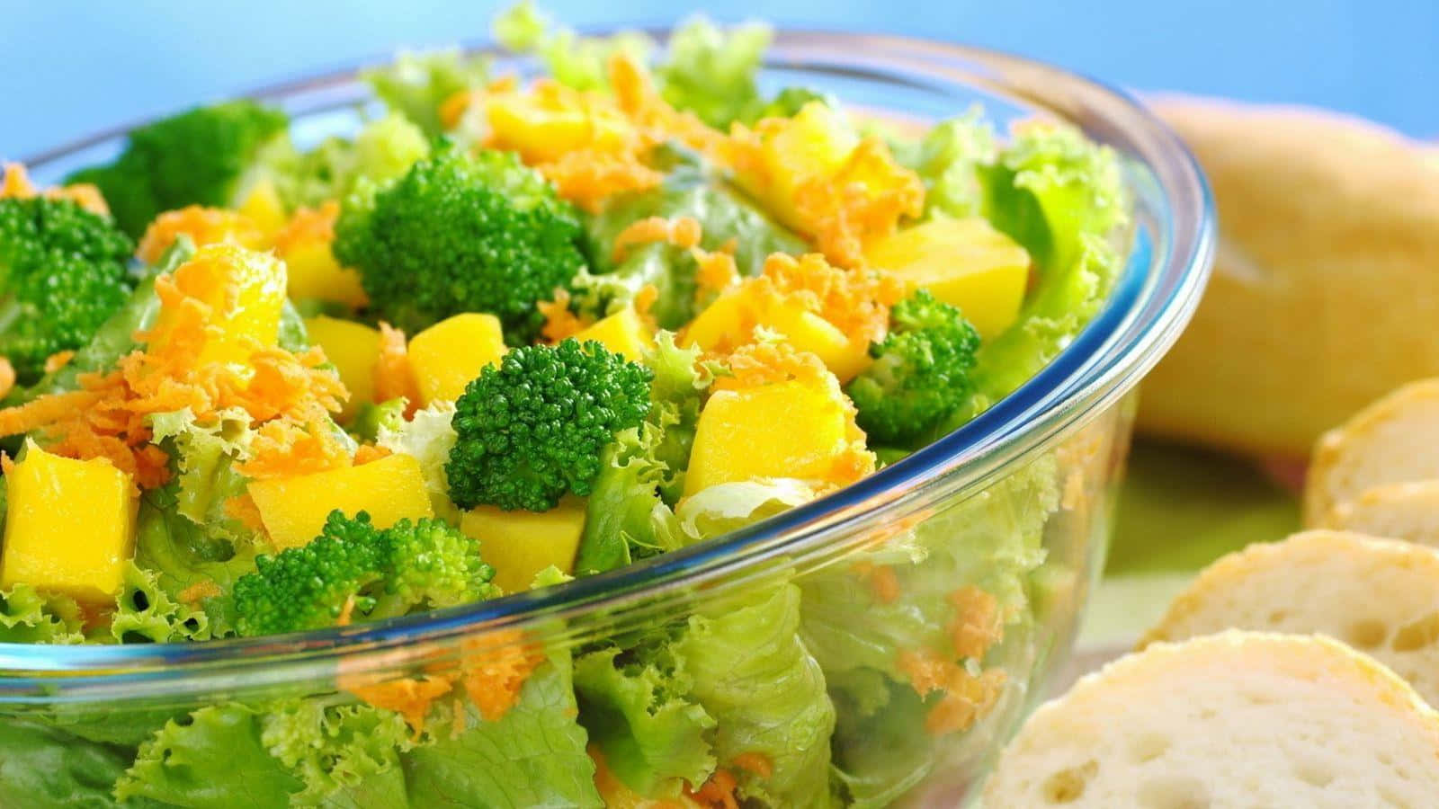 Healthy Food Green Vegetable Salad Picture