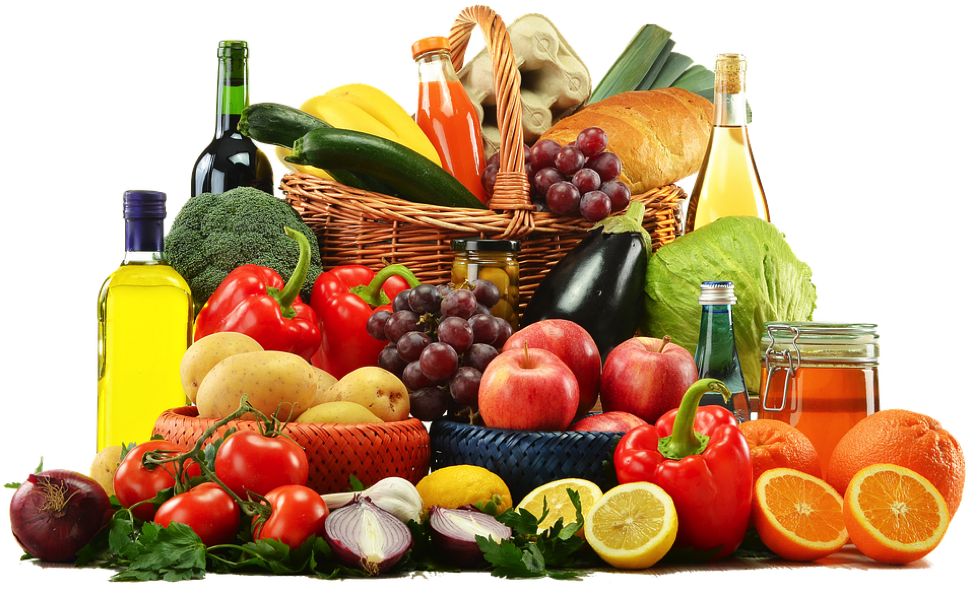 Healthy Food Variety Basket.png PNG