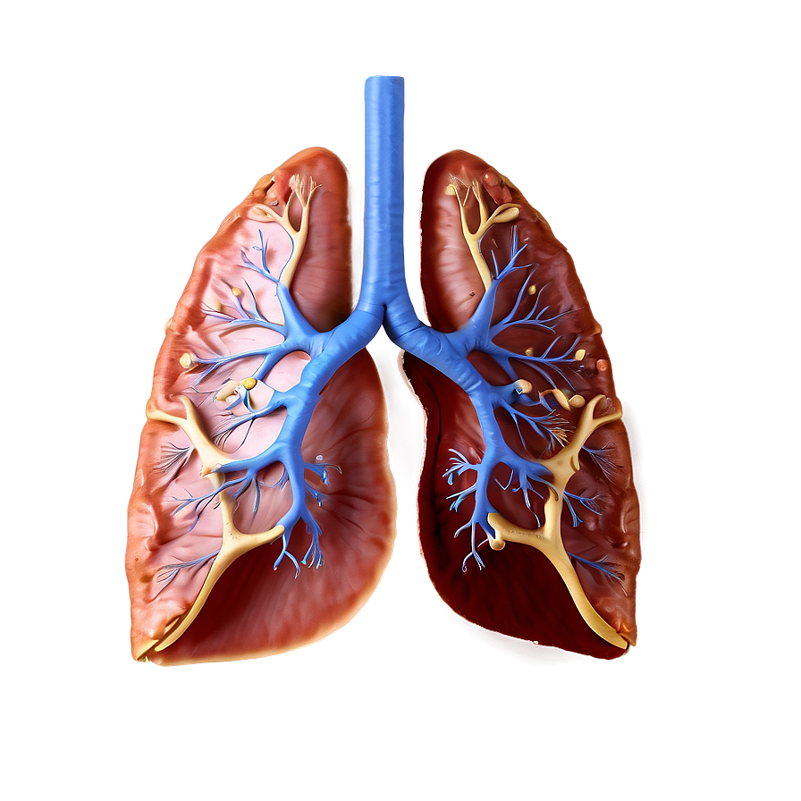 Healthy Lung Image Png 06112024 PNG