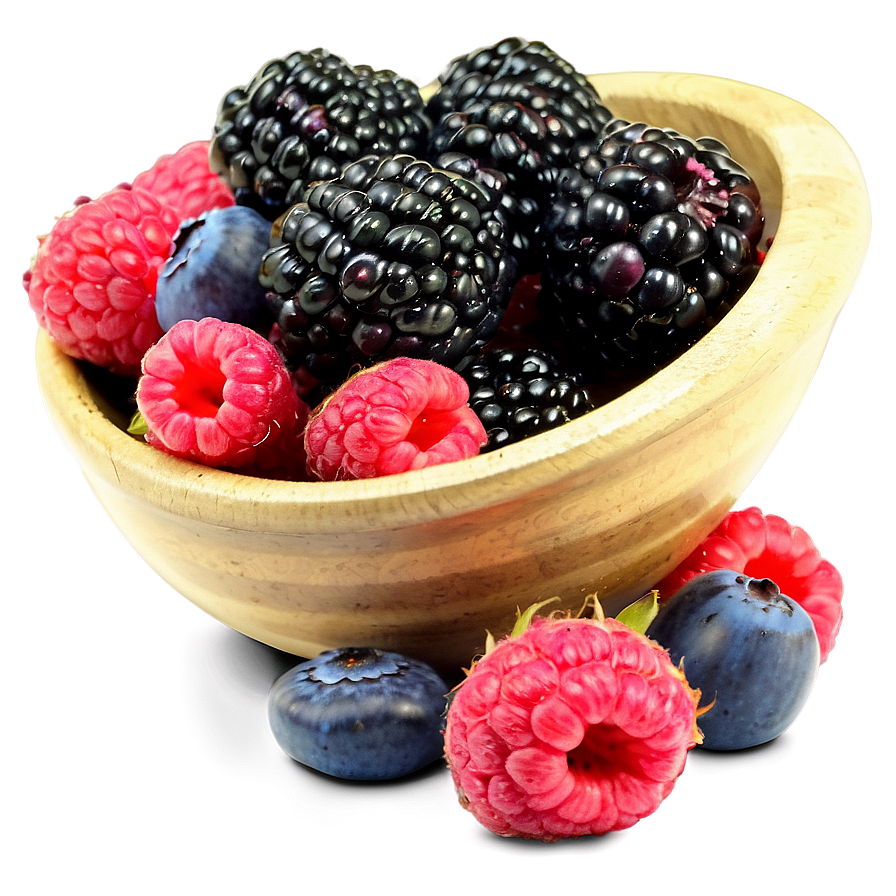 Healthy Organic Berry Mix Png 06252024 PNG