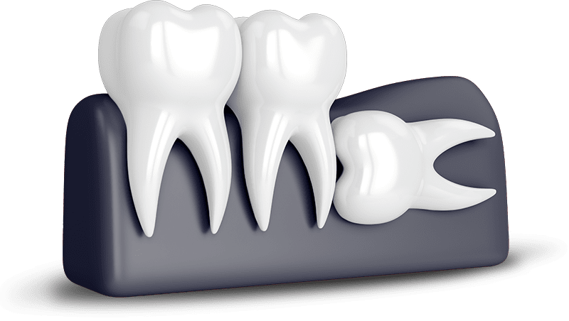 Healthy Teeth Representation PNG