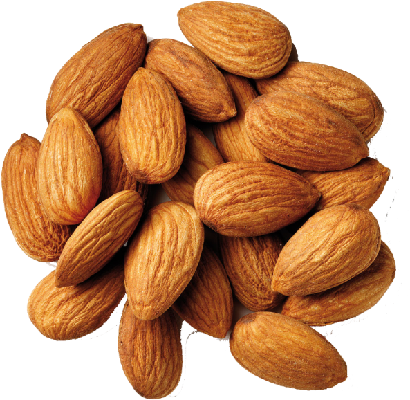 Heapof Fresh Almonds PNG