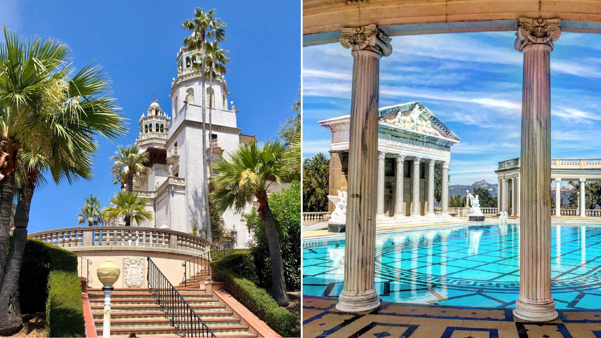 Hearst Castle's Attractions Wallpaper