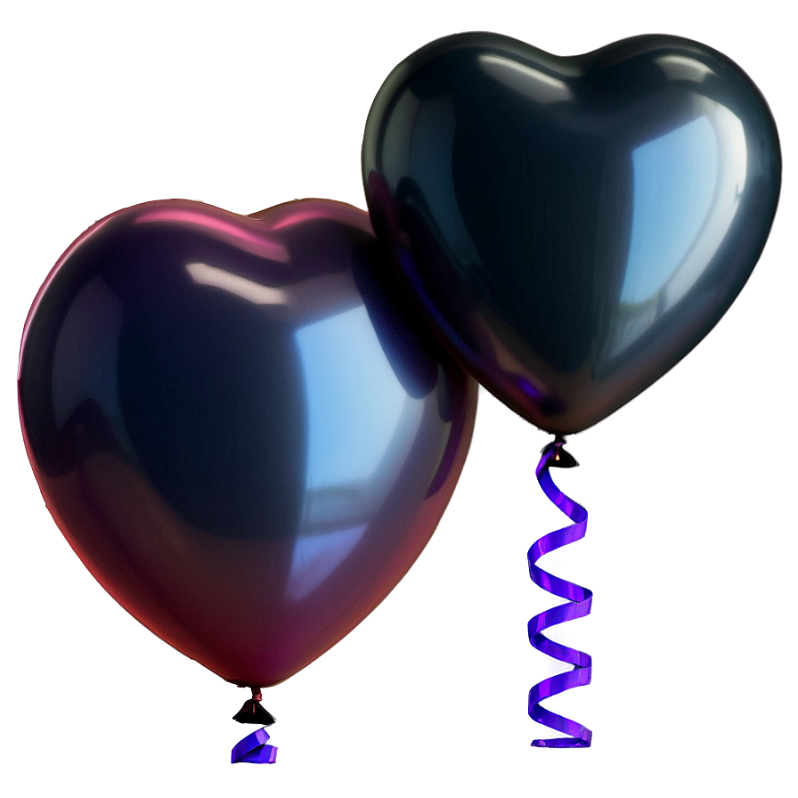 Heart Balloon Emoji Png Graphic Hlk5 PNG