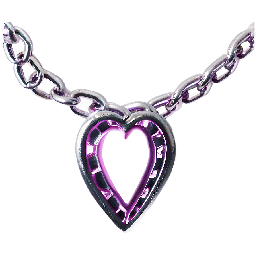 Heart Chain Link Png D PNG